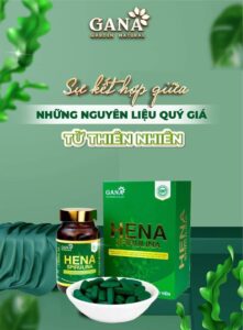 tảo hena spirulina
