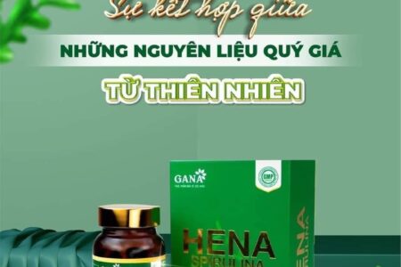 tảo hena spirulina