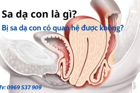 Bị sa dạ con có quan hệ được không?