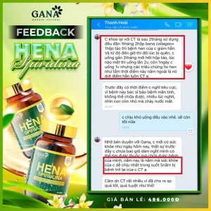Tảo hena spirulina