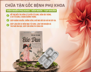 THUỐC ĐẶT VÙNG KÍN