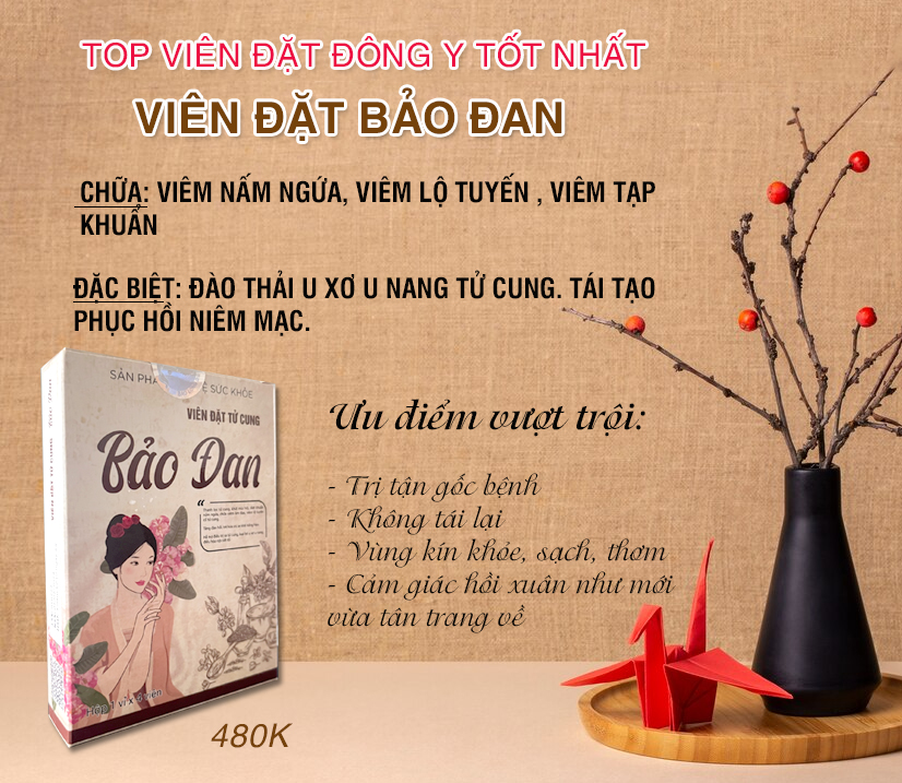 viên đặt trị ngứa vùng kín