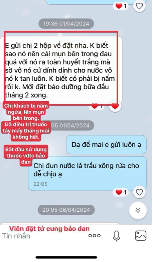 viêm mụn ngứa âm đạo