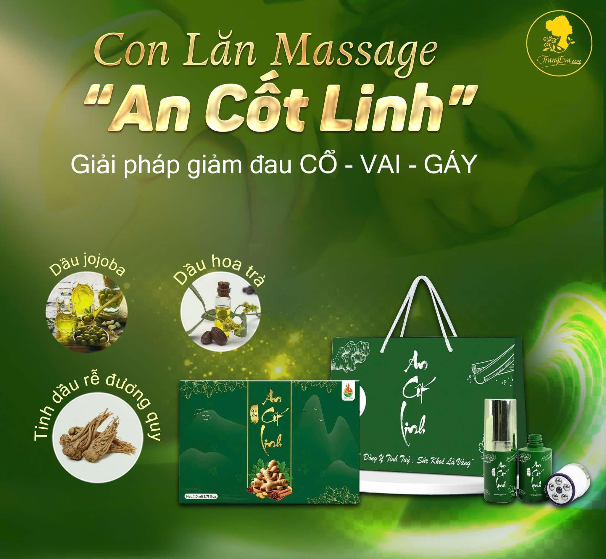 An cốt linh giảm đau mỏi vai gáy
