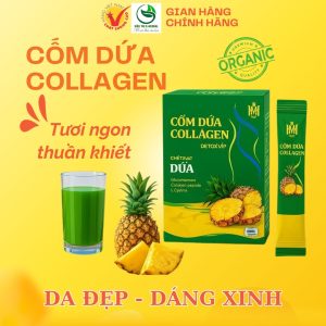 Cốm dứa collagen